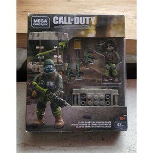 MEGA CONSTRUX Call of Duty Close Quarters Weapon Crate Set Collectors Set Toy
